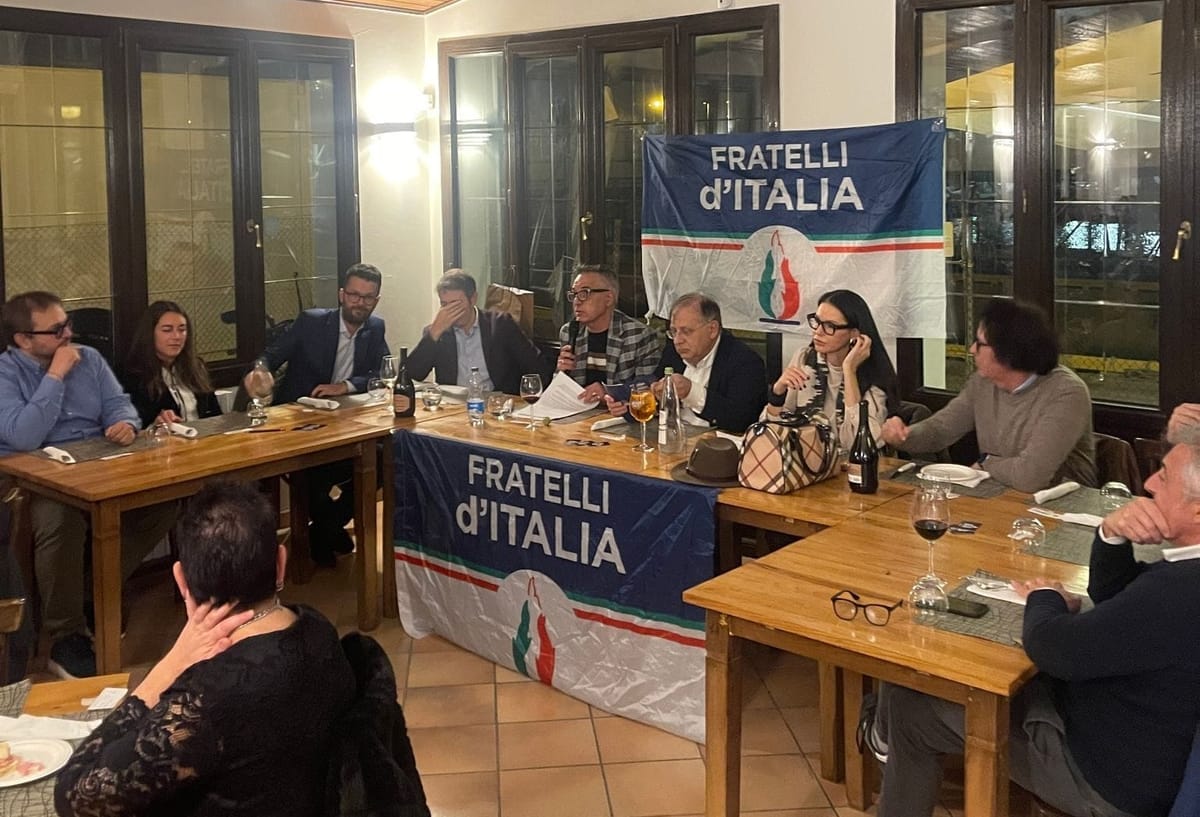 FdI Rimini: cena per i 3 anni di Governo Meloni